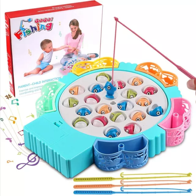 Angelspiel Set Magnet Spielzeug Montessori Spielzeug Kinder Lernspiele mit Musik