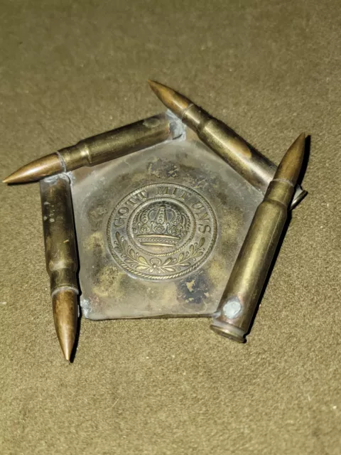 WWI Trench Art Ashtray