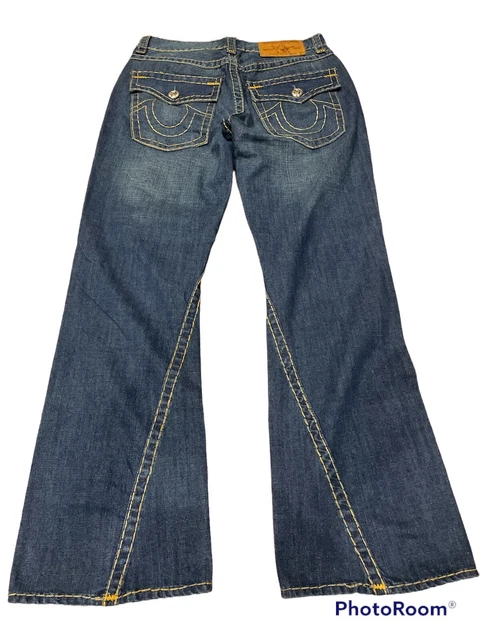 Vtg Made in USA True Religion Twisted Seam Mens Thick Stitch Jeans 33 X 32 NEW Vtg Made in USA True Religion Twisted Seam Mens Thick Stitch Jeans 33 X 32 NEW
