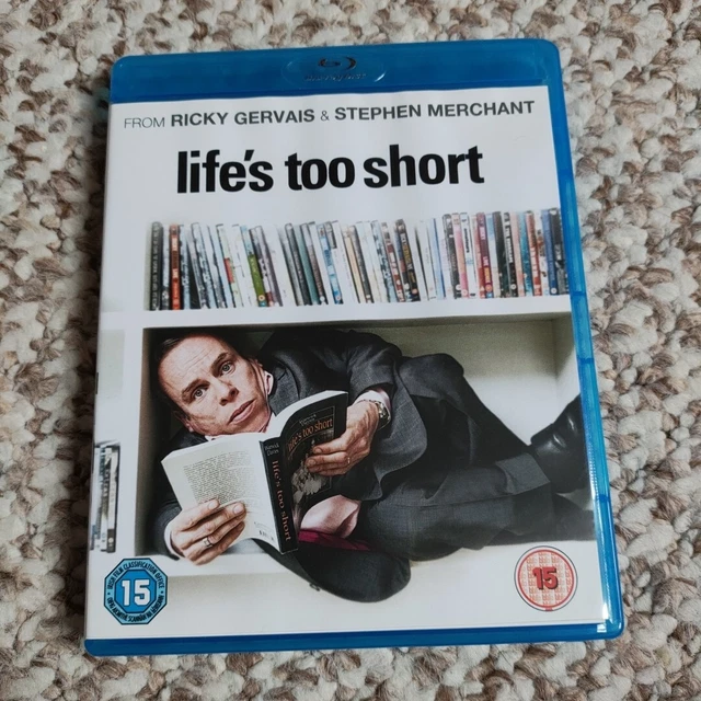 LIFE'S TOO SHORT Blu Ray Ricky Gervais Warwick Davis EUR 27,10