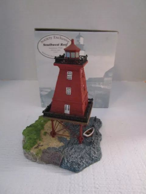 Harbour Lights Southwest Reef, Louisiana 2000 Lighthouse #530 Society Exclusive