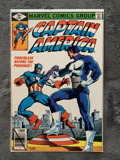 Captain America #241  (Punisher Meeting)(Frank Miller)(High Grade NM)💎💎🔑🔑