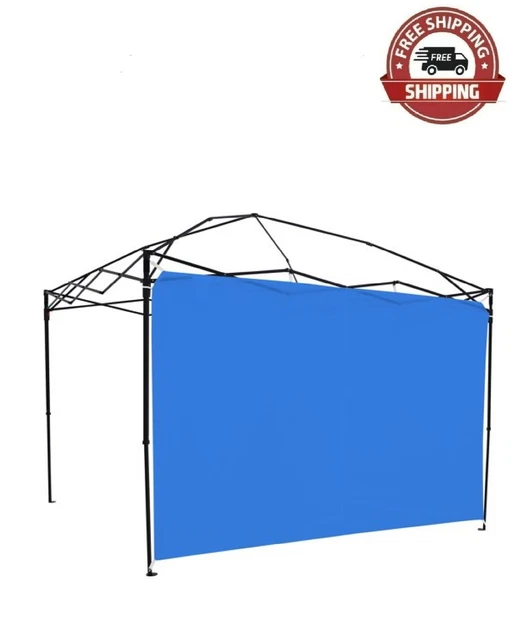 Ozark Trail Sun Wall for 10' x 10' Straight Leg Canopy (Accessory Only), Blue