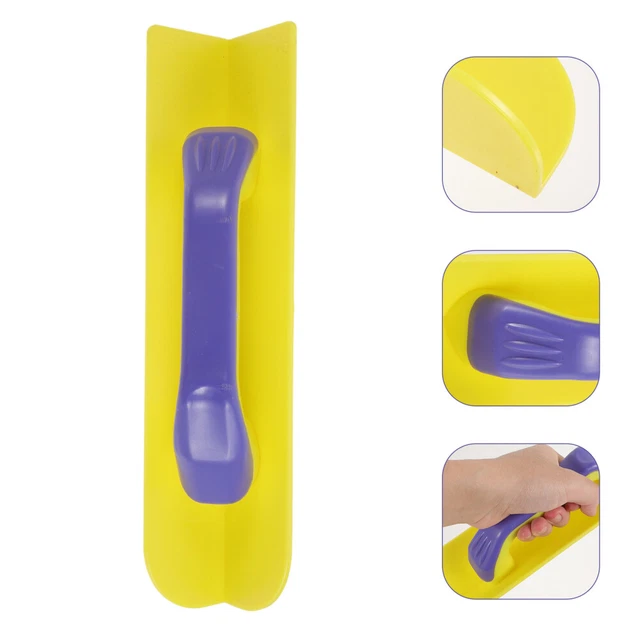 Taglierina per stucco, mestolo per misurazione, mestolo per finitura calcestruzzo, mestolo per cemento,