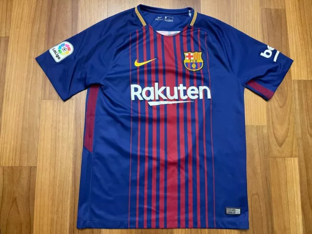 Barcelona 2018/2019 Nike Home Football Shirt/Jersey #10 Messi Size M
