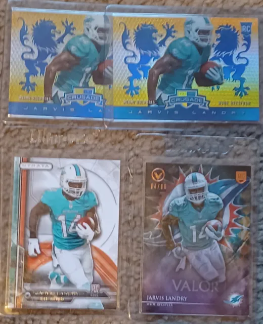 2014 Topps Valor RC's & Star's Jarvis Landry Rookie RC SP #ed/99 Rookie Card Lot