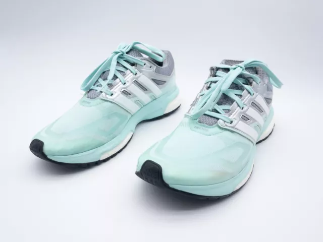 Adidas Response Boost Femmes Chaussure Baskets Vert Taille 38 2/3 Eu Art.