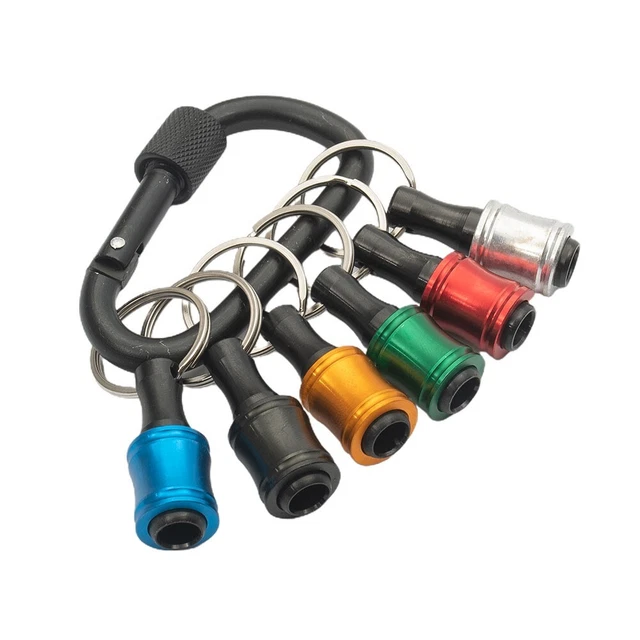 Teocpai 7pcs 50mm Embout Allen Visseuse Hex Tige Tournevis en Acier S2