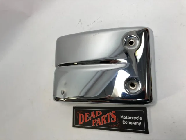 Harley chrome dyna 06-up left side electrical cover look