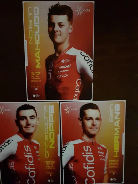 Cyclisme Cartes Cofidis 2024