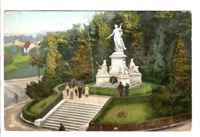 AK Basel --St. Jakobsdenkmal-- um 1908 (K)