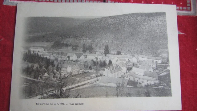 cpa 21 surroundings dijon val suzon village