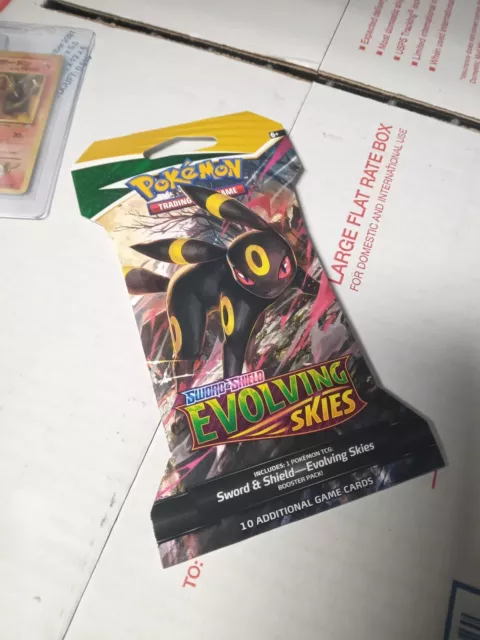 Pokemon TCG Evolving Skies Sleeved Booster Pack English Factory Sealed