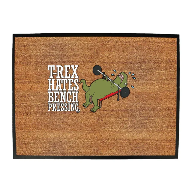 Trex odia panca premendo dinosauro capannone bar uomo grotta novità zerbino zerbino