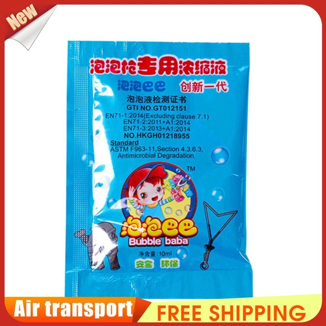 Concentrated Bubbles Solution Liquid Soap Water Bubble Accessories 10ml/20ml ~