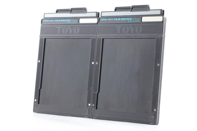 LOT OF 3 [Near MINT] Toyo 4x5 Cut Film Holder For Large Format