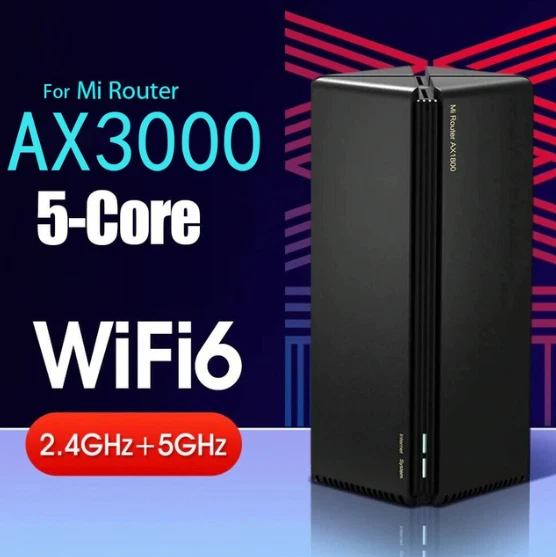 XIAOMI AX3000 ROUTER WIFI6 5GHz+2.4GHz Mesh System Router New £82.07 ...
