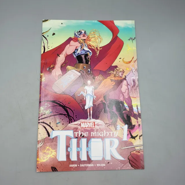 The Mighty Thor Vol 1 #1 January 2016 Thunder In Her Veins Marvel Comic Book
