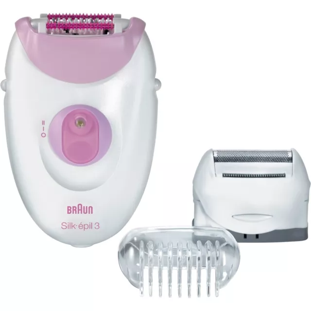 Braun 3270 Silk-épil 3 Epilierer pink/weiß