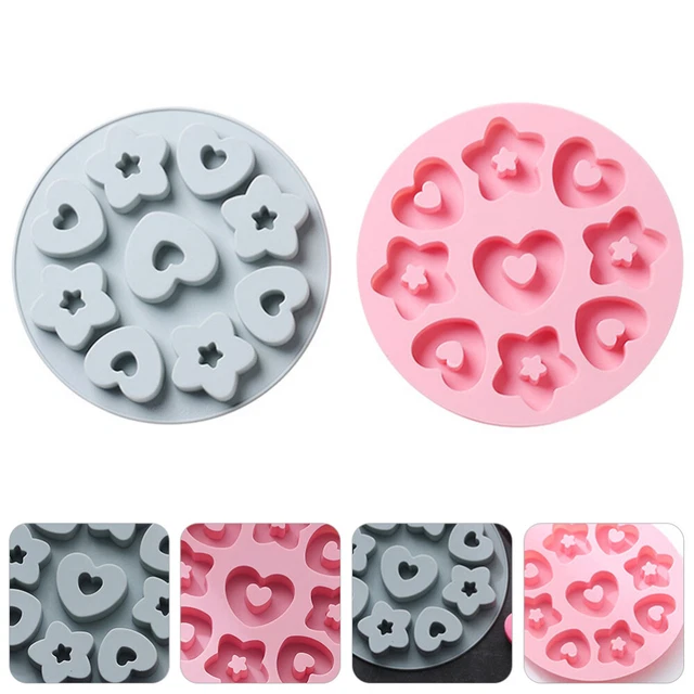 2 piezas moldes de fondant moldes de silicona para cupcakes molde de silicona postre