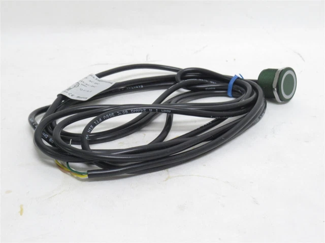 234707 Old-Stock; Stern Engineering 7225097 Push Button Switch 24VAC/DC; Green