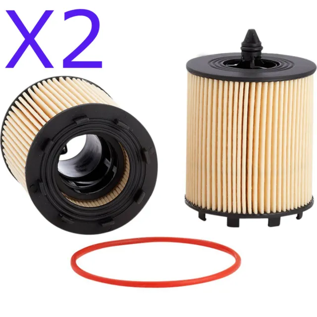 2X Oil Filter Suits RYCO R2602P // (F2602