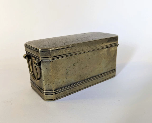19th C Bronze Betel Nut Box