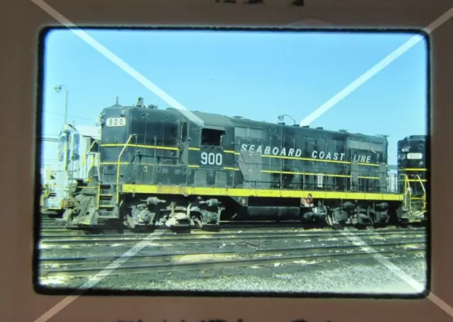 Original '77 Kodachrome Slide SCL Seaboard Coast Line 900 GP7 Atlanta, GA  40N24