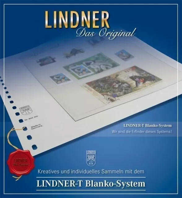 Lindner-dT Österreich 1996-2006 Vordrucke dT209-96 Neuware