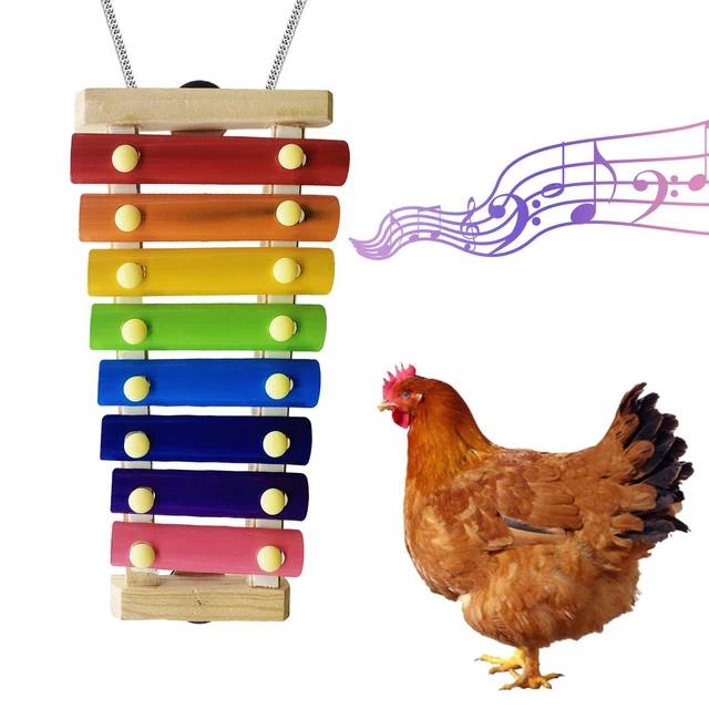 CHICKEN COOP'S HARP Chicken Xylophone Toy Hen Xylophone Toy Henhouse