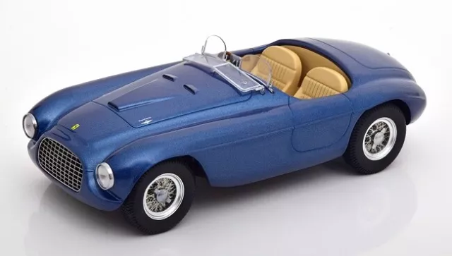 Scala Kk Ferrari 166 Mm Barchetta 1949 Blu Met 1:18 180912