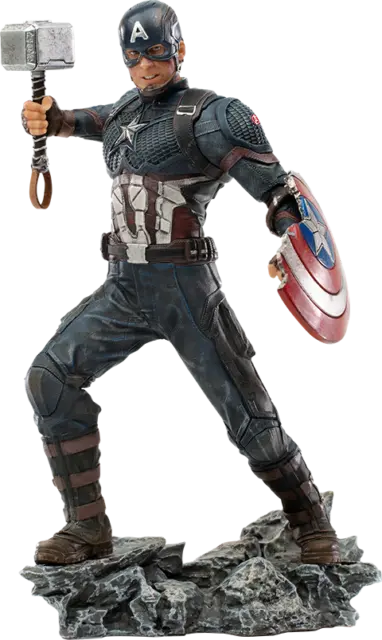 Marvel Avengers Infinity Sagacaptain America Ultimate 1:10 Iron Studios Sideshow