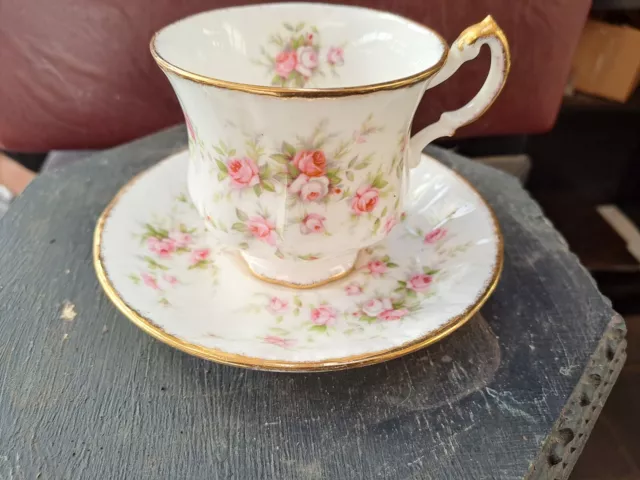 Paragon Tea Cup & Saucer  "Victoriana Rose"