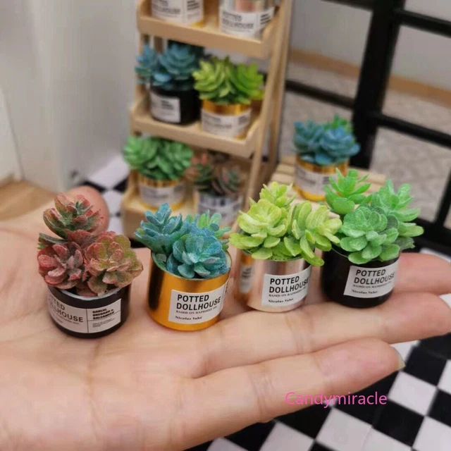 4 Rouleaux De Papier Miniature échelle 1:12 Pour Maison De Poupée - Accessoire Déco - Neuf