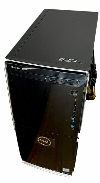 DELL INSPIRON 3670 Intel(R) 8400 CPU@ 2.8GHZ 256GB M.2 16GB RAM WIN11 HOME