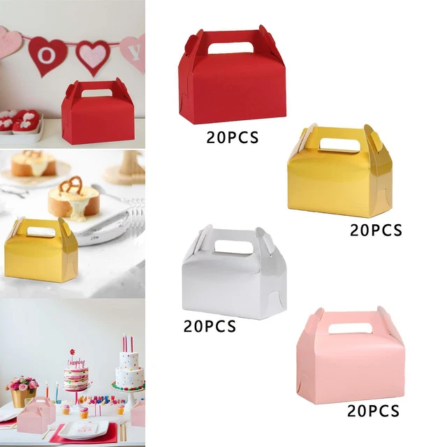 Scatola Per Cupcake Da 24 Pezzi - 25x25x6,5 Cm Con Finestra | Per Torte, Dessert E Eventi | Con Adesivi Decorativi - Foto 5