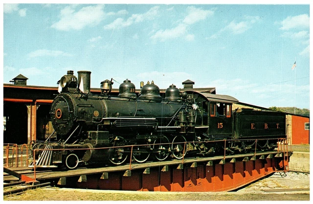 Train #15 Eat Broad Top Railroad 2-8-8-2 Mikado built by Baldwin 1914 S-40124