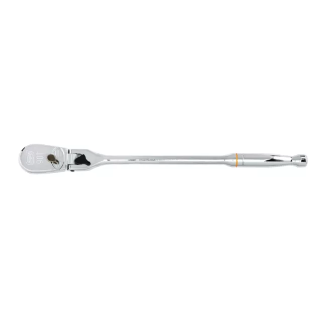 GEARWRENCH 81362T 1/2″ Square Drive 90 Tooth Locking Flex Head Teardrop Ratchet