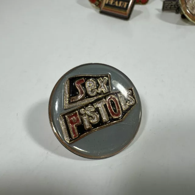 Vintage Sex Pistols Band Logo Button Badge Pin 1 inch Diameter