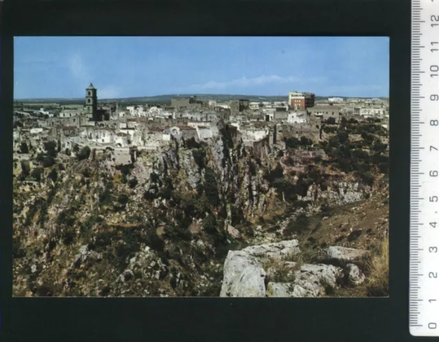 Cartolina Laterza Taranto panorama -ediz. F.lli Lo Savio anni 70 nv