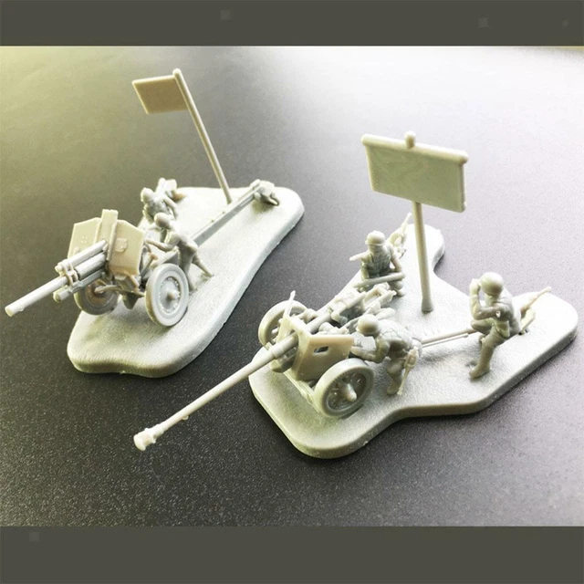 Italeri 6147 - Ostacoli Anticarro In Plastica Scala 1:72 - Kit Modellistico Per Diorami Seconda Guerra Mondiale - 2