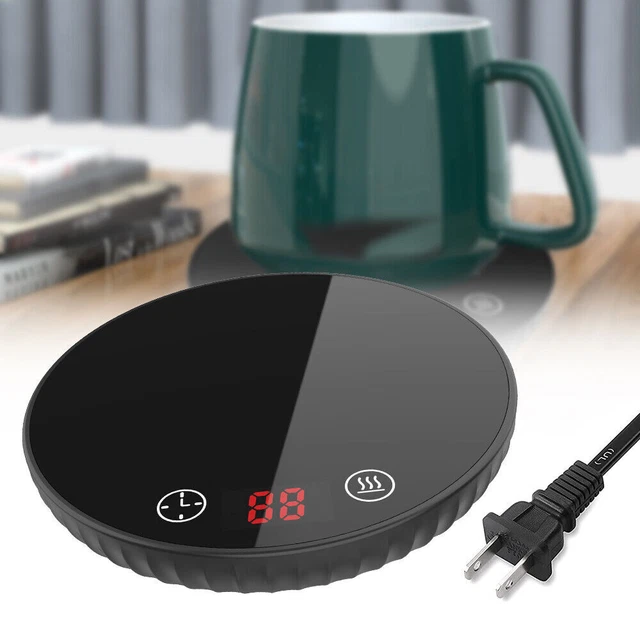 Coffee Tea Milk Mug Cup Warmer Electric Heater Mat Pad Auto Shut Off Office Home