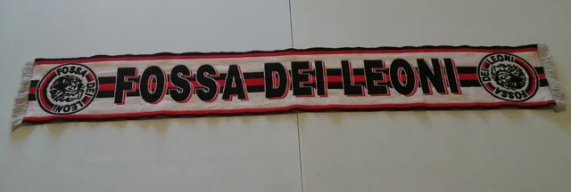 Sciarpa Ultras MILAN &ndash; Curva Sud, Fossa Dei Leoni, PLANETFOOTBALL &ndash; Nuova