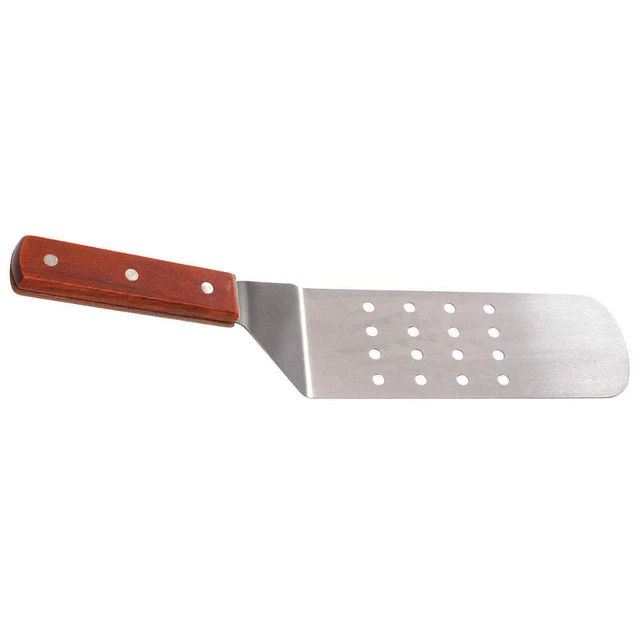 CRESTWARE WHT103P Turner,Perforated,Rounded,14 in. L
