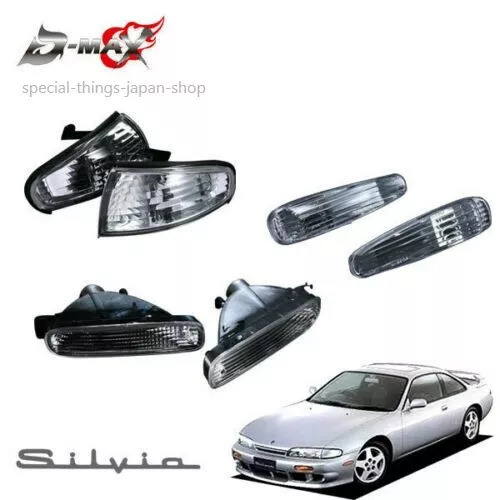 JDM NISSAN SILVIA S14 D-MAX 3 Sets of Crystal Winker Side Winker Corner Lamp JDM NISSAN SILVIA S14 D-MAX 3 Sets of Crystal Winker Side Winker Corner Lamp