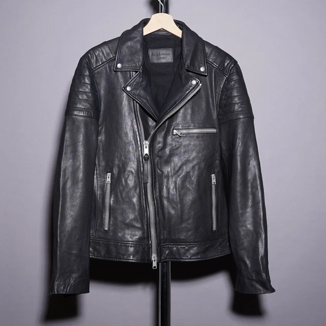 All saints callahan leather jacket sale