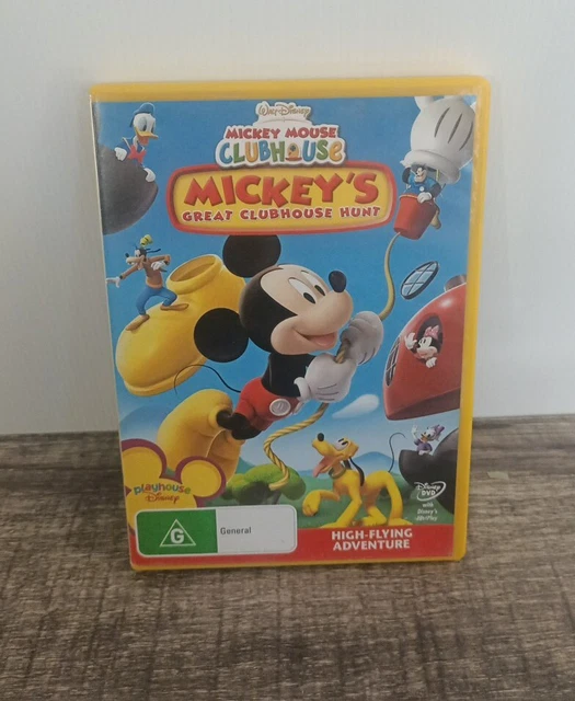 Mickey Mouse Clubhouse: Mickey's Great Clubhouse Hunt - 786936715149 -  Disney DVD Database