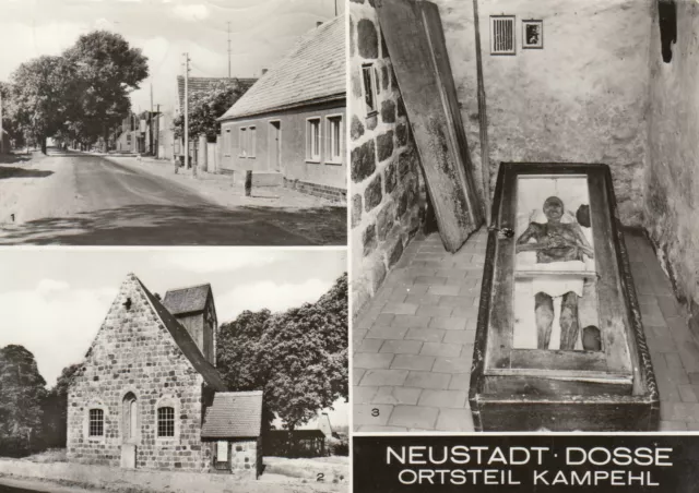 Alte Postkarte - Neustadt-Dosse Ortsteil Kampehl
