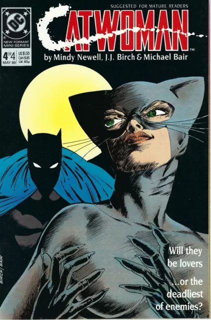 Catwoman #4 (1989); High Grade DC Book; Original Catwoman Mini-series; Newell,Bi