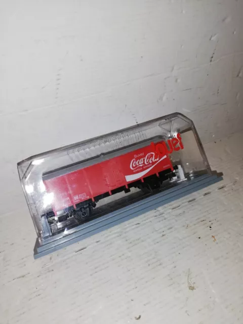 Wagon Couvert Coca-Cola  Jouef En Boite Cristal  Ref 626500 Comme Neuf Train Ho